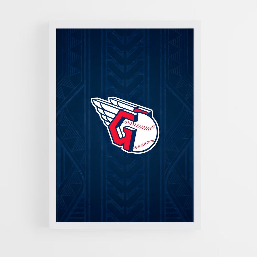 Poster Gardiens de Cleveland – affiche Baseball (vue 3)